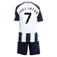 Maglia Calcio Newcastle United Joelinton #7 Prima Divisa Bambino 2024-25 Manica Corta (+ pantaloncini)